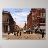 ウェスト州セントトレントンNJ 1915ヴィンテージ ポスター (正面)