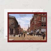 ウェスト州セントトレントンNJ 1915ヴィンテージ ポストカード (正面/裏面)