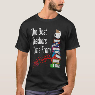ウェスト最高のバージニア州コーヒーFの先生 Tシャツ