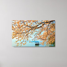 ウェスト湖の杭州、中国ストレッチCanvas Pri