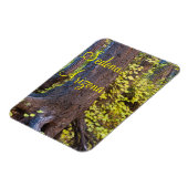 ウェスト葉フォークトレイルのゴールデンの道 マグネット (左側)