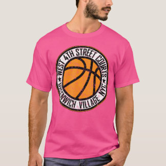 ウェスト4th通りヴィレッジバスケットボールサークル遭難 tシャツ
