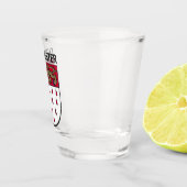 ウェスト・サセックス州チチェスターの紋章(イギリス) ショットグラス (右)