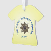 ウェスト・ジェネシー・マーチングバンド2020シーズン オーナメント (正面)