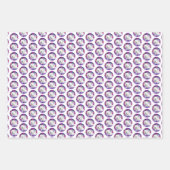 ウェスト・ハイランド絵画・ホワイト・テリア ラッピングペーパーシート (正面2)