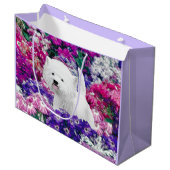 ウェスト・ハイランド絵画・ホワイト・テリア ラージペーパーバッグ (正面アングル)