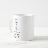 ウェスト・ハイランド・ホワイト・テリアカスタムー・ドッグ名 コーヒーマグカップ (正面左)