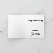 ウェスト・ハイランド・ホワイト・テリア・ヴァレンティネス・デー カード (内部)