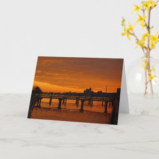 ウェスト・ハーレム・パイアーズ, NYC - Hカード カード (黄色い花)