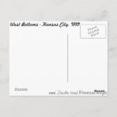 ウェスト・ボトムス・グラフィティ・アートワーク# 15 ポストカード (裏面)