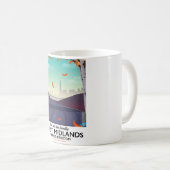 ウェスト・ミッドランズ,イギリス コーヒーマグカップ (正面右)