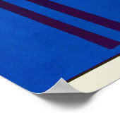 ウェスモンゴメリ図解入りの、写真付きのヴィンテージ ポスター (角)