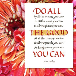 ウェスリー引用文 ポスター