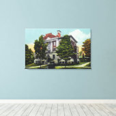 ウェスレヤン大学スコット研究室 キャンバスプリント (インサイチュ (ウッドフロア))