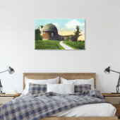 ウェスレヤン大学天文台 キャンバスプリント (インサイチュ (寝室))