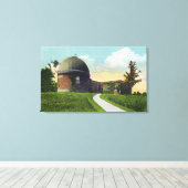 ウェスレヤン大学天文台 キャンバスプリント (インサイチュ (ウッドフロア))