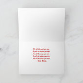 ウェスレークリスマス引用文 シーズンカード (内部)