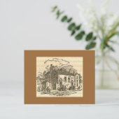 ウェスレーハウスハガキ ポストカード (スタンド正面)