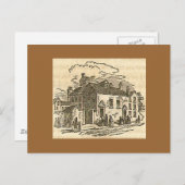 ウェスレーハウスハガキ ポストカード (正面/裏面)