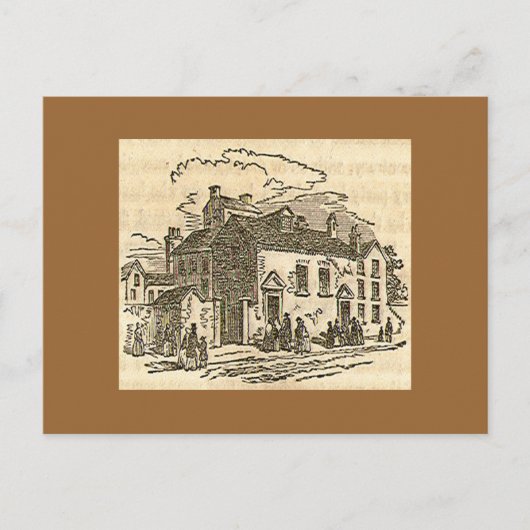 ウェスレーハウスハガキ ポストカード (正面)