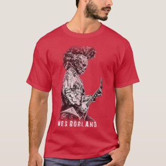 ウェズ・ボーランド モヒカン ヴィンテージ ガール Tシャツ