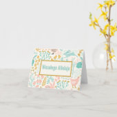 ウェソワエゴアッレジャポーランドハッピーイースター カード (黄色い花)