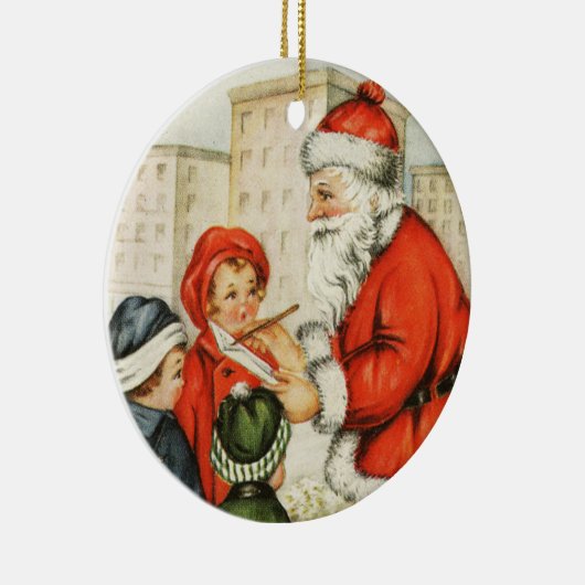 ウェソワチシフォンポーランドメリークリスマスデコールセラミ セラミックオーナメント (右)