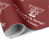 ウェソワチシフトントポーランドメリークリスマスカスタム ラッピングペーパー (ロールコーナー)