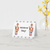 ウェソワチシフトンポーランドクリスマス カード (黄色い花)