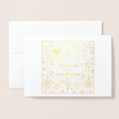 ウェソワチシブウィントイシュチェシュシヴッゴノウェゴロク 箔カード (封筒付き正面)