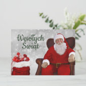 ウェソワチシブウィントメリークリスマスカードポースキ 案内状 (スタンド正面)