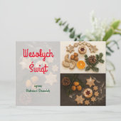 ウェソワフィチSwitポーąランドクリスマス シーズンカード (スタンド正面)