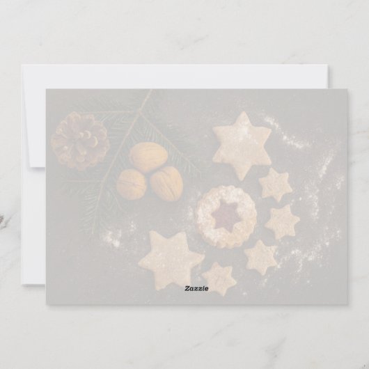 ウェソワフィチSwitポーąランドクリスマス シーズンカード (裏面)