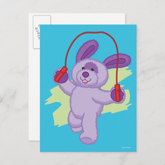 ウェッキンズ |グレープソーダップスキップロープ2 ポストカード (正面/裏面)