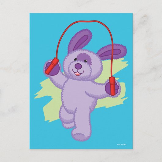 ウェッキンズ |グレープソーダップスキップロープ2 ポストカード (正面)