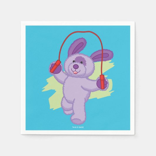 ウェッキンズ |グレープソーダップスキップロープ スタンダードカクテルナプキン (正面)