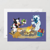 ウェッキンズ | Campfire Marshmallows 2 ポストカード (正面/裏面)