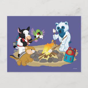 ウェッキンズ Campfire Marshmallows 2 ポストカード