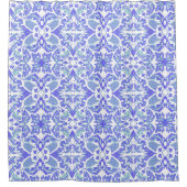 ウェッジウッドフローラ シャワーカーテン (正面)