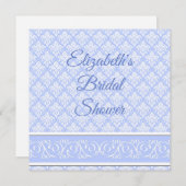 ウェッジウッドブルーダマスクの招待状 招待状 (正面/裏面)