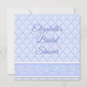 ウェッジウッドブルーダマスクの招待状 招待状 (正面)