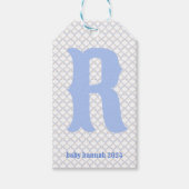 ウェッジウッドモノグラム ギフトタグ (正面)