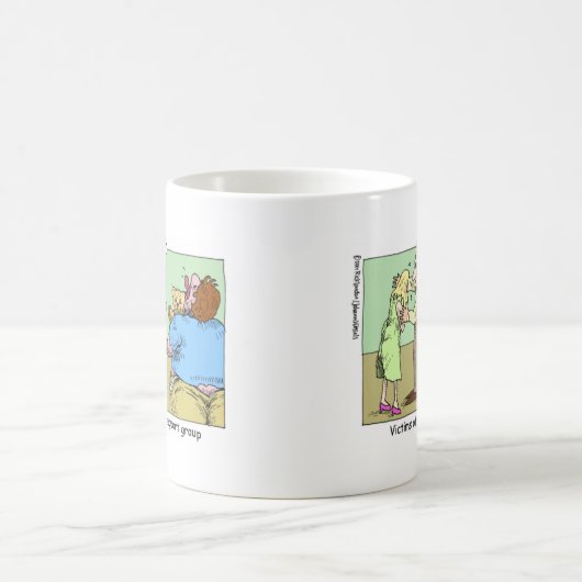 ウェッジサポートグループカートゥーンギフト&収集品 コーヒーマグカップ (中央)