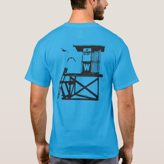 ウェッジタワー - ニューポートビーチ、カ Tシャツ (裏面)
