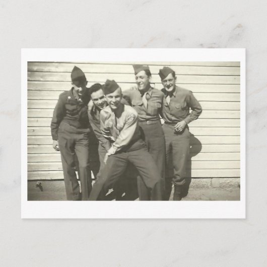 ウェッジー！ヴィンテージ1940の写真はがき ポストカード (正面)