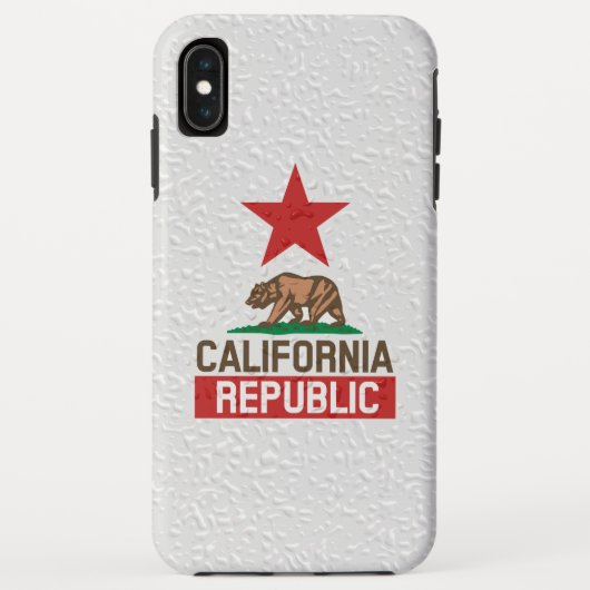 ウェットカリフォルニア共和国デコール Case-Mate iPhoneケース (裏面)