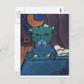 ウェットキャット ポストカード (正面/裏面)