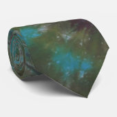 ウェットグリーン絞り染めネクタイ ネクタイ (ロール)