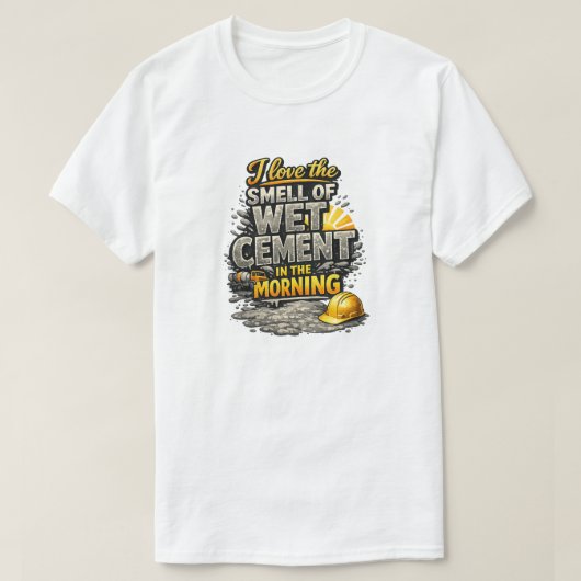 "ウェットセメント" (2) Tシャツ (デザイン正面)