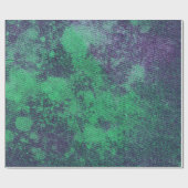 ウェットデニムデザイン#2アットエムポリオモファ ラッピングペーパー (フラット)